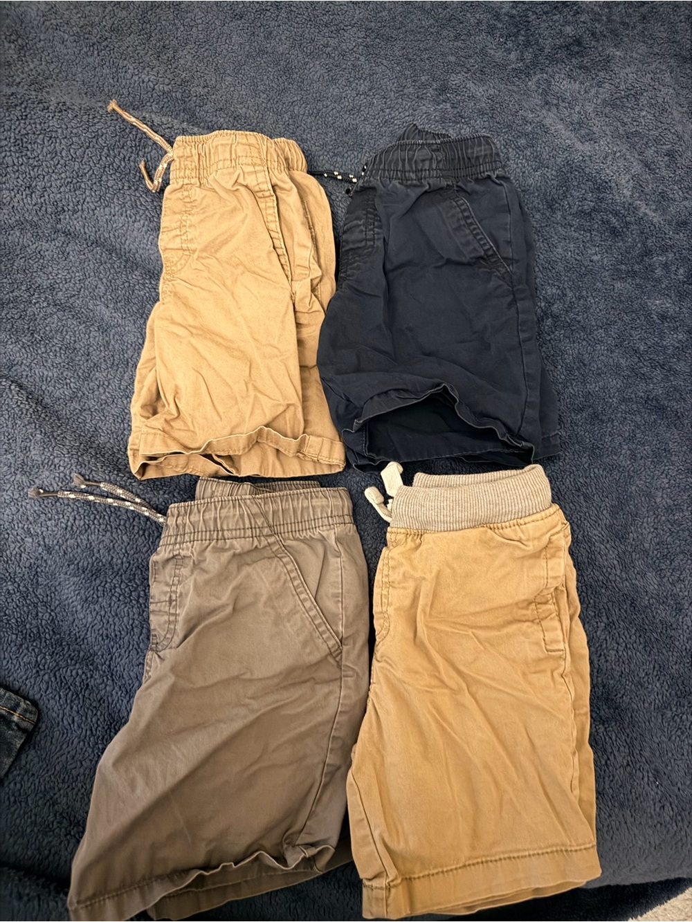 Cat & Jack Kids Short Set - Navy, Khaki, Olive, Tan